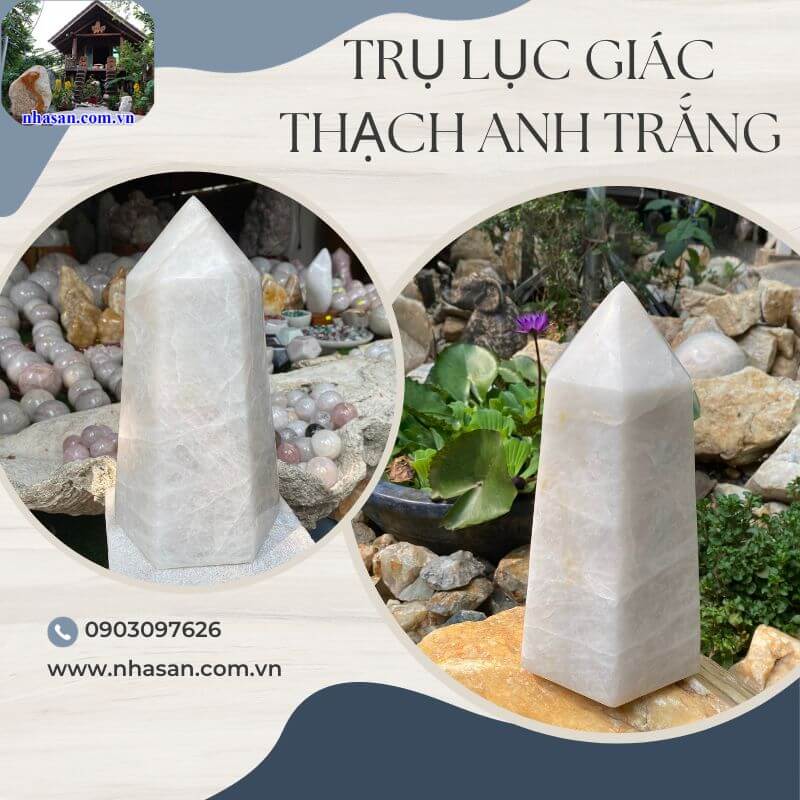 Thạch anh trắng là đá quý chứa nhiều năng lượng tinh túy và mạnh mẽ Thạch anh trắng là đá quý chứa nhiều năng lượng tinh túy và mạnh mẽ
