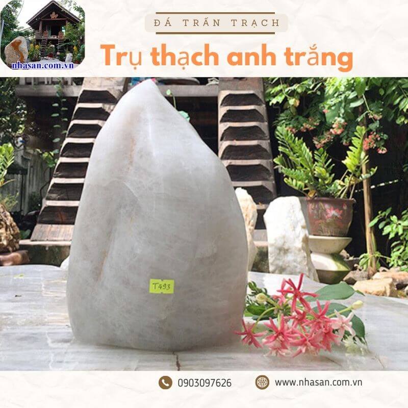 Được làm từ 100% đá thạch anh trắng tự nhiên  Được làm từ 100% đá thạch anh trắng tự nhiên