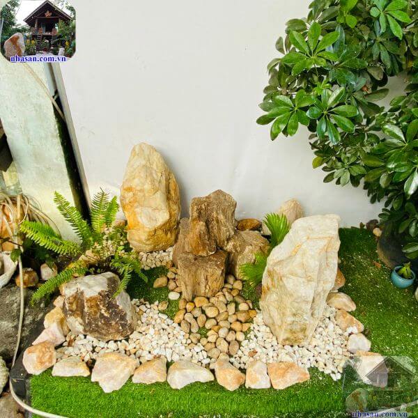 Hoặc thiết kế tiểu cảnh, hòn non bộ để trấn trạch, khai thông vượng khí Hoặc thiết kế tiểu cảnh, hòn non bộ để trấn trạch, khai thông vượng khí