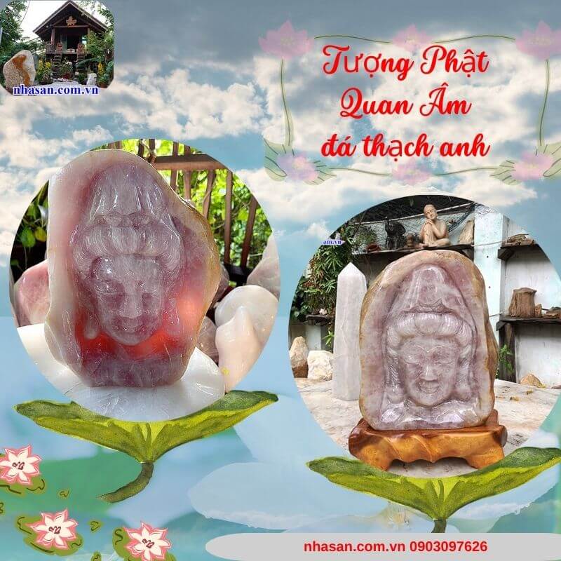 Tượng Phật Quan Âm là biểu tượng của lòng từ bi, cứu độ chúng sinh Tượng Phật Quan Âm là biểu tượng của lòng từ bi, cứu độ chúng sinh