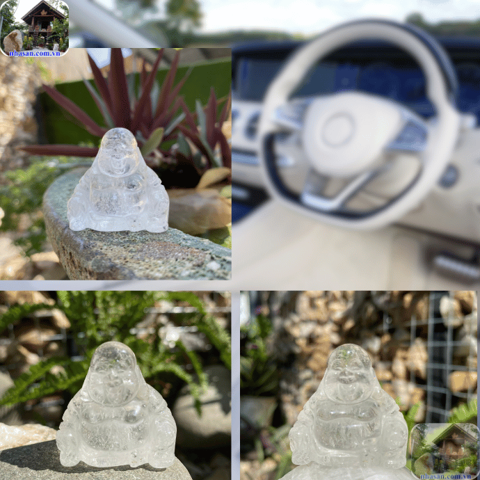 Đặt tượng ở bảng điều khiển phía trước, nơi thoáng đãng và dễ nhìn Đặt tượng ở bảng điều khiển phía trước, nơi thoáng đãng và dễ nhìn