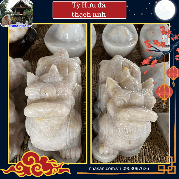 Nạp năng lượng cho Tỳ Hưu đá thạch anh theo định kỳ Nạp năng lượng cho Tỳ Hưu đá thạch anh theo định kỳ