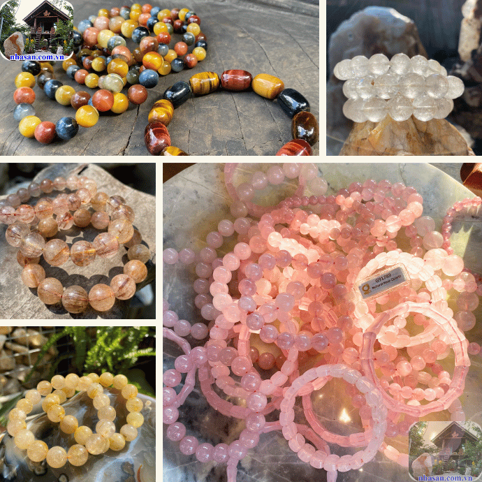 Vòng tay phong thủy cũng là một trong những vật may mắn Vòng tay phong thủy cũng là một trong những vật may mắn