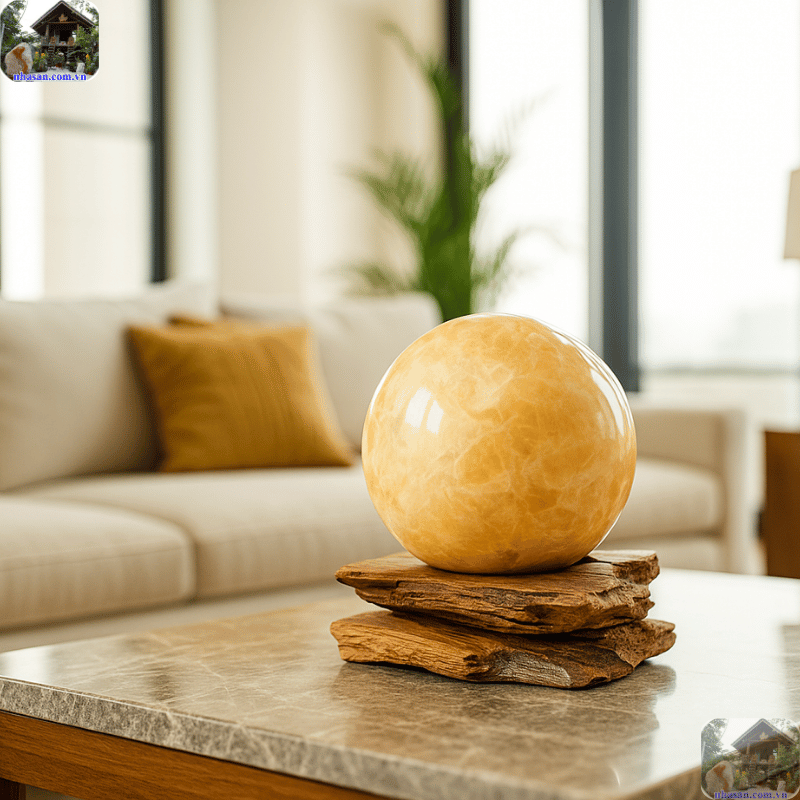Quả cầu đá phong thủy không chỉ giúp tăng sự minh mẫn mà còn giữ gìn tài lộc ổn định Quả cầu đá phong thủy không chỉ giúp tăng sự minh mẫn mà còn giữ gìn tài lộc ổn định
