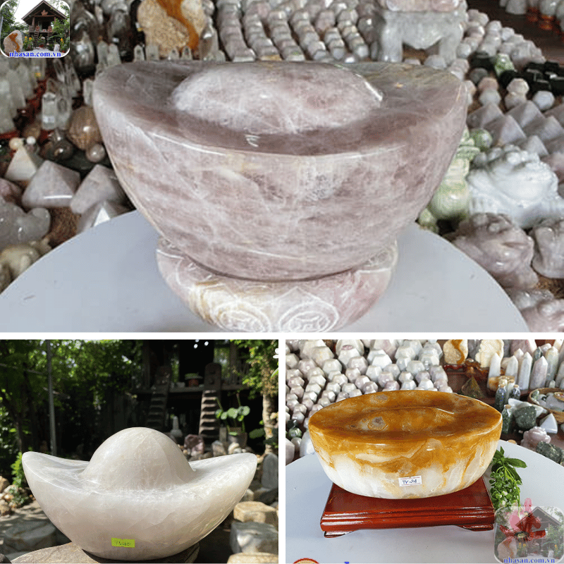 Các vật phẩm phong thủy chất liệu từ đá tự nhiên giúp tạo ra một trường khí tốt lành, mời gọi tài lộc Các vật phẩm phong thủy chất liệu từ đá tự nhiên giúp tạo ra một trường khí tốt lành, mời gọi tài lộc