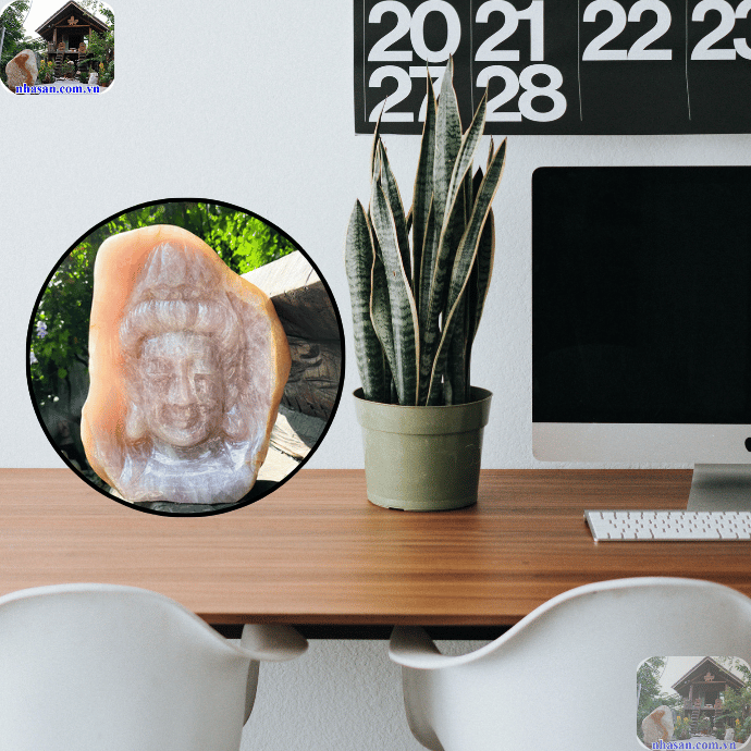 Tượng Phật Bà Quan Âm đặt bàn làm việc cho người tuổi Dần Tượng Phật Bà Quan Âm đặt bàn làm việc cho người tuổi Dần