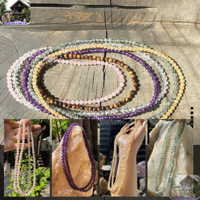 Mẫu vòng cổ đá phong thủy nữ đẹp, sang trọng, quý phái Mẫu vòng cổ đá phong thủy nữ đẹp, sang trọng, quý phái