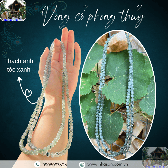 Vòng đeo cổ cho người mệnh Mộc Vòng đeo cổ cho người mệnh Mộc