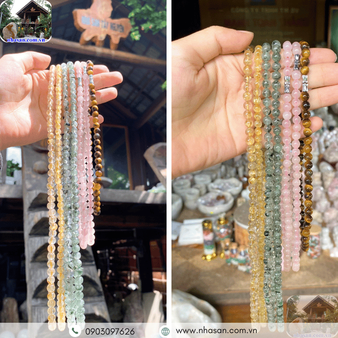 Nhà Sàn Tây Nguyên cung cấp vòng cổ đá tự nhiên phong thủy Nhà Sàn Tây Nguyên cung cấp vòng cổ đá tự nhiên phong thủy