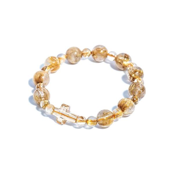 Vòng đeo tay mân côi 10 hạt bằng đá quý rất được ưa chuộng Vòng đeo tay mân côi 10 hạt bằng đá quý rất được ưa chuộng