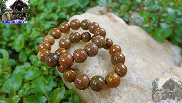 Vòng tay đá canxedo vàng Vòng tay đá canxedo vàng