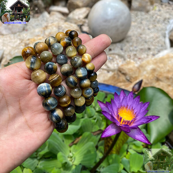 Đeo vòng đá mắt hổ chim ưng giúp thu hút tài vận Đeo vòng đá mắt hổ chim ưng giúp thu hút tài vận