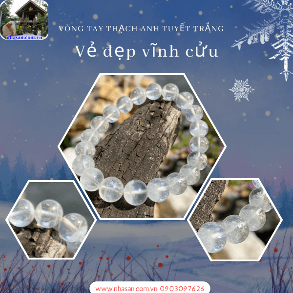 Đá thạch anh trắng được cho là thanh tẩy năng lượng tiêu cực Đá thạch anh trắng được cho là thanh tẩy năng lượng tiêu cực