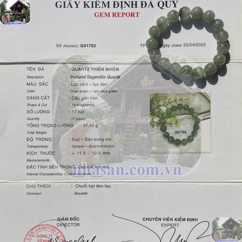 Khi mua vòng, hãy chọn nơi uy tín để đảm bảo đó là Thạch anh Tóc Xanh tự nhiên Khi mua vòng, hãy chọn nơi uy tín để đảm bảo đó là Thạch anh Tóc Xanh tự nhiên