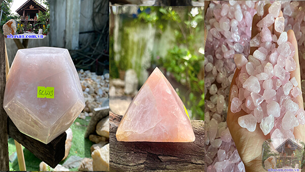 Thạch anh hồng - Đem lại tình yêu và hạnh phúc Thạch anh hồng - Đem lại tình yêu và hạnh phúc