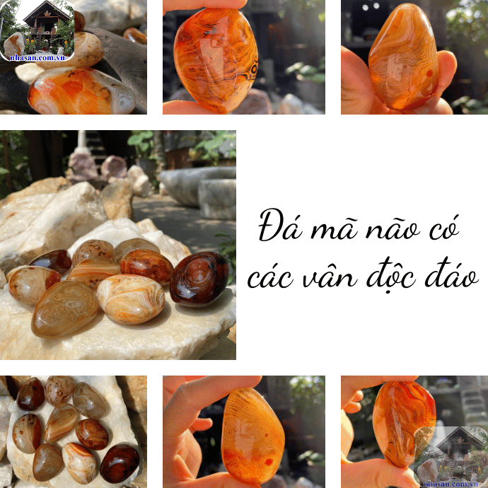 Đá mã não là một tác phẩm nghệ thuật từ thiên nhiên Đá mã não là một tác phẩm nghệ thuật từ thiên nhiên