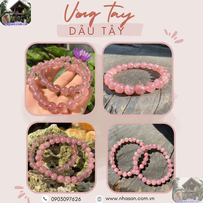 Ý nghĩa thạch anh dâu tây đối với phong thủy lẫn sức khỏe Ý nghĩa thạch anh dâu tây đối với phong thủy lẫn sức khỏe