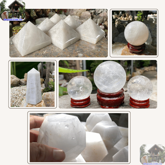 Ý nghĩa thạch anh trắng trong việc thu hút minh khí và tiền tài Ý nghĩa thạch anh trắng trong việc thu hút minh khí và tiền tài