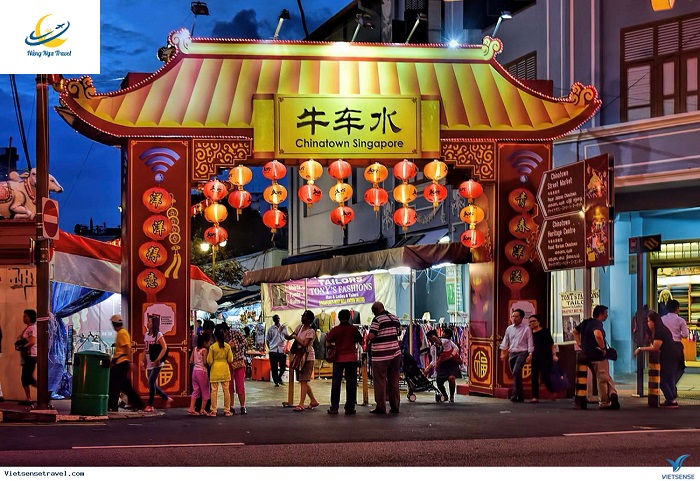 Khu phố ẩm thực China Town Singapore