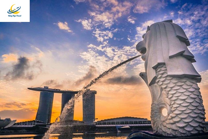 Tháp Merlion Singapore