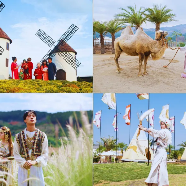 Tour Đà Lạt Săn Mây - Mongo Land - Fresh Garden - Langbiang 2026