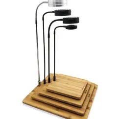 Đèn Đế Gỗ Tre