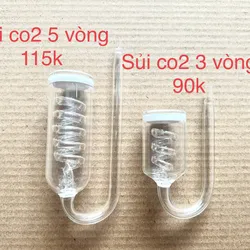 Sủi co2 thuỷ tinh