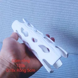 Hang Gốm Ống Cây Trắng