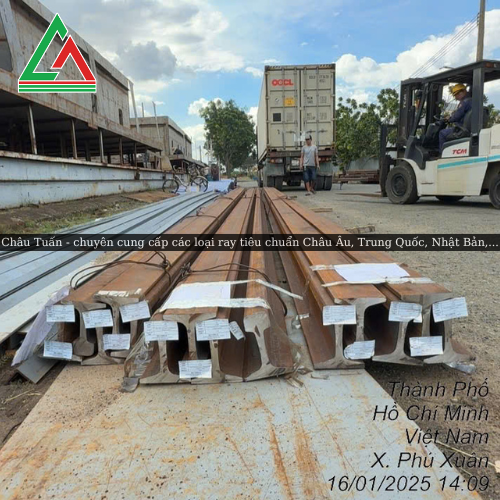 Thép ray P75 Thép ray P75