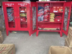 Tủ Dụng Cụ Đựng Thiết Bị Bảo Hộ PCCC 1100x1200x400 Dày 1 Ly Có Sẵn