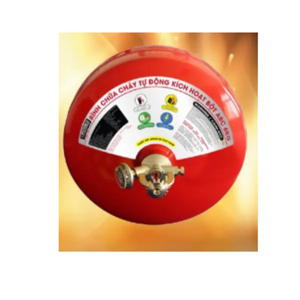 Bình Cầu Chữa Cháy Tomoken Bột ABC 8Kg