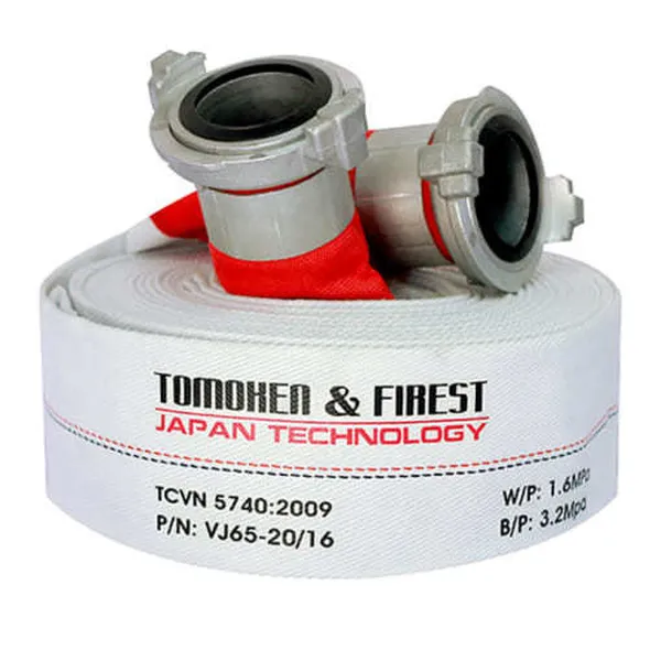 Vòi Chữa Cháy Tomoken D50 x 30m x1.6Mpa FIREST Kèm Khớp Nối GOST