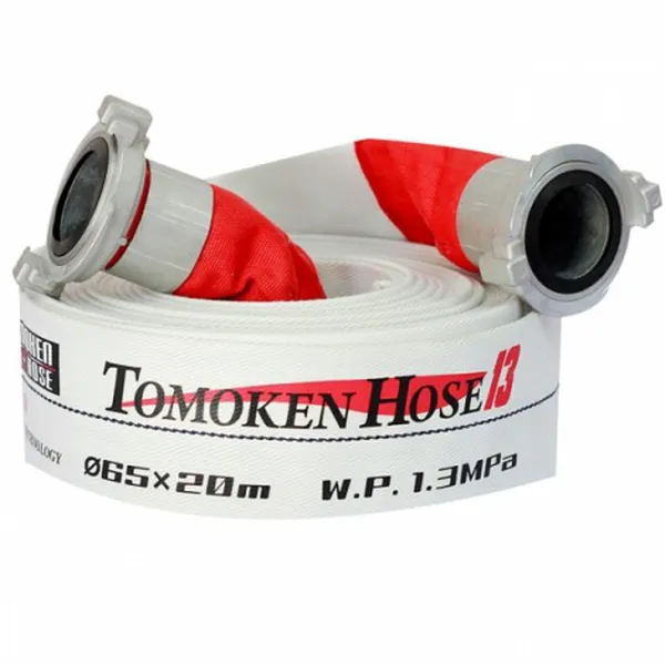 Vòi Chữa Cháy Tomoken Nhật D65 1.3Mpa 20m (Đã Bao Gồm Khớp Nối Vòi)