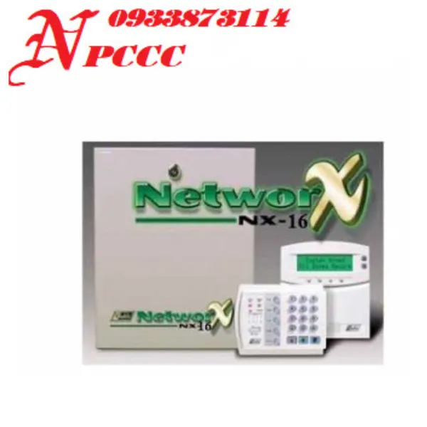 Trung Tâm Báo Cháy Báo Trộm NETWORX NX16 16Zone