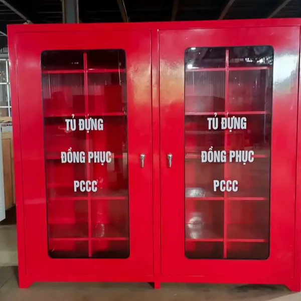 Tủ Đựng Quần Áo Chữa Cháy - Tủ Dụng Cụ PCCC - Tủ Đựng Thiết Bị Cứu Hộ Cứu Nạn