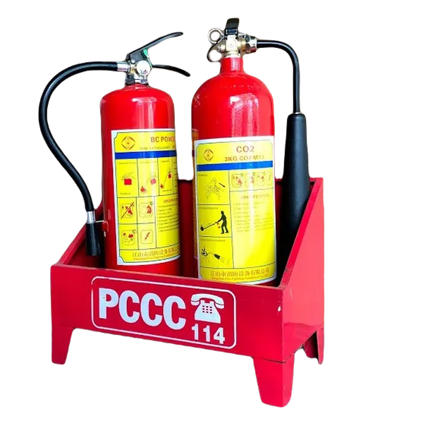 Kệ Đôi Đựng 2 Bình Chữa Cháy