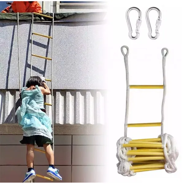Thang Dây Chữa Cháy (Thang Dây Cách Điện) Bậc Vàng