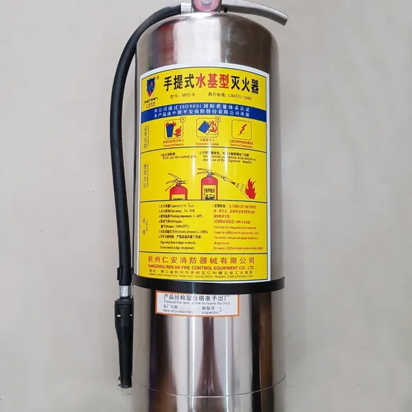 Bình Chữa Cháy Cao Cấp Bọt Foam Renan Inox 9 Lít