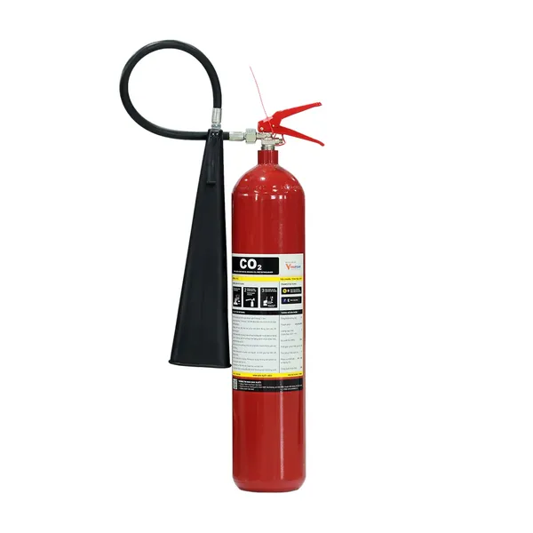 Bình Chữa Cháy Khí CO2 5Kg Vinafoam CMC5