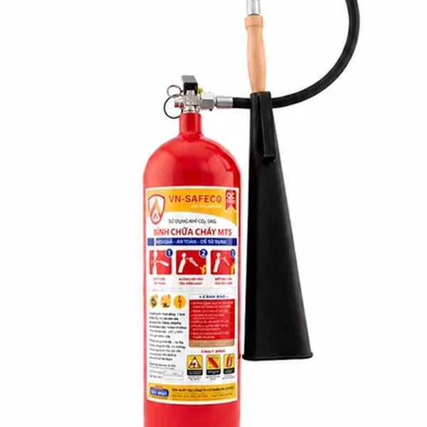 Bình Chữa Cháy Khí CO2 5Kg VN-SAFECO