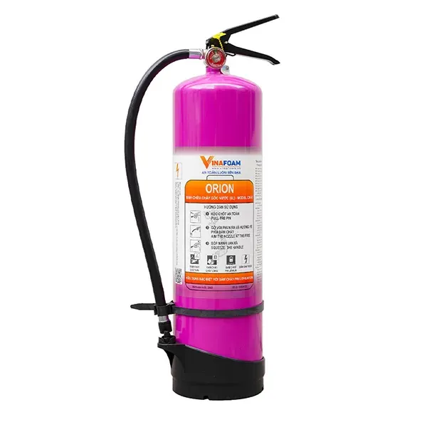 Bình Chữa Cháy Xe Điện Pin Lithium ORION 6L OR-6 Vinafoam