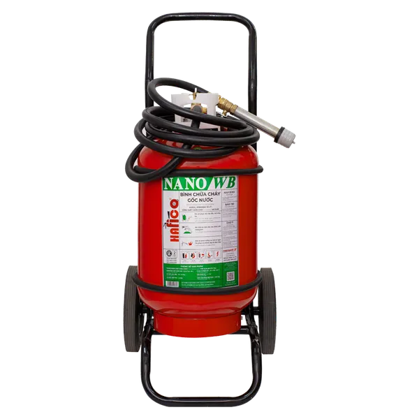 Bình Chữa Cháy Xe Đẩy Hafico Gốc Nước 25Lít NANO/WB HFNWB25M