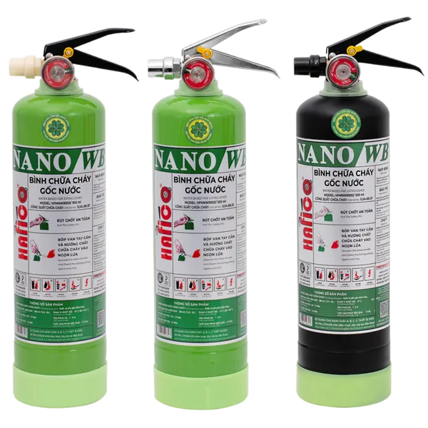 Bình Chữa Cháy Hafico Gốc Nước 950ML NANO/WB HFNWB950