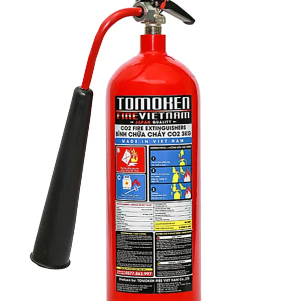 Bình Chữa Cháy Tomoken Khí CO2 TMK-VJ-CO2/3KG