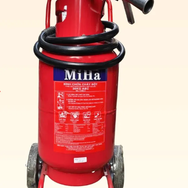 Bình Cứu Hỏa Xe Đẩy Bột ABC 35Kg MFTZ35 Miha