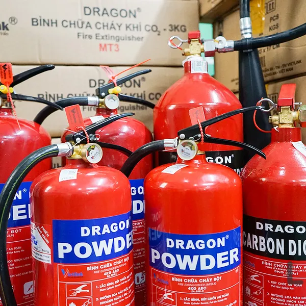Bình Chữa cháy Dragon Powder Bột BC 4KG MFZL4 Việt Nam