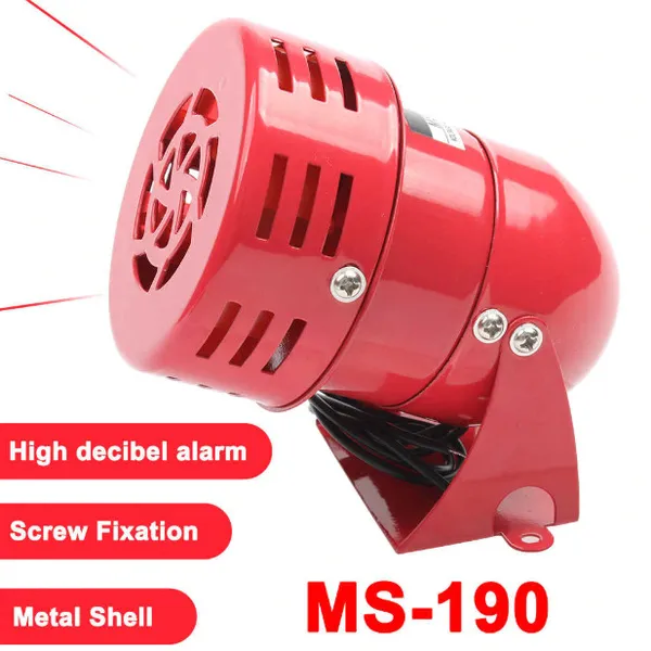 Còi Báo Động motor LK-190 (24V Và 220AC) Độ Vang Xa 200M