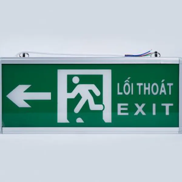 Đèn Lối Thoát EXIT 2 Mặt YongJin YJ820-2 Không Hướng Có Kiểm Định