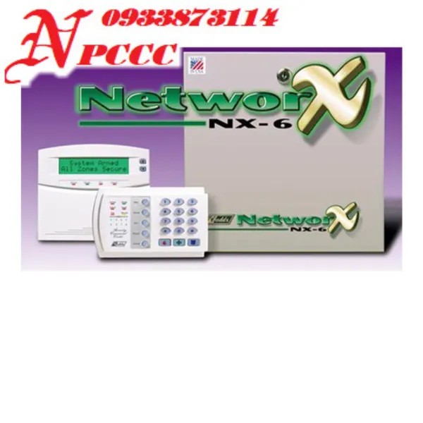 Networx-NX-6 Trung Tâm Báo Cháy Báo Động 6 Zone