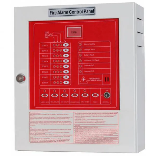 Tủ Trung Tâm Báo Cháy 15 Kênh Màu Đỏ Yunyang YF1-15L
